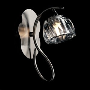 Svietidlo SAMBA/9004-1W/1xG9/40W, NICKEL SATIN,mat.: NICKEL SATIN (LUXERA)