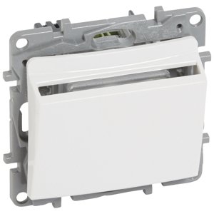 Spínač kartový 10A/250V 1NO časovač 30s. biela Niloé (Legrand)