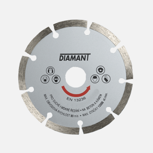 Kotúč diamantový 230 mm, segment 45-230 DIAMANT
