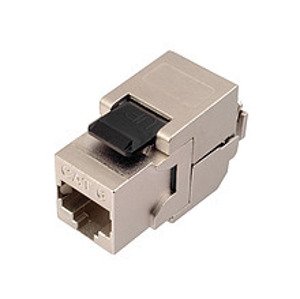 Zásuvka dátová RJ45 samorezná keystone CAT6 STP RJ45 SXKJ-6-STP-BK-SA ftp (SOLARIX)