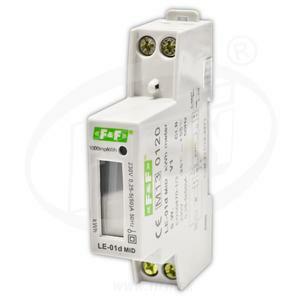 Elektromer jednofázový, digitálny LE-01d MID, 1mod. 50A, fakturačný