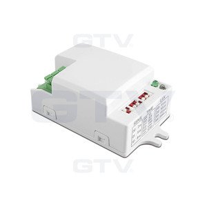 Senzor pohybový 360° IP20, HF, NO, biela, do 500W, SRC812 mini (GTV)