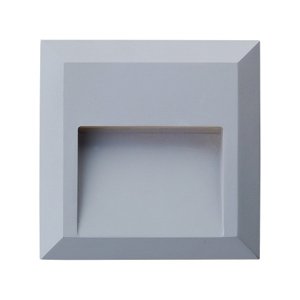 Svietidlo LED 1,5W, 4000K, IP65, SQ, 80lm, sivé, (V) prisadené, RADIX (EMITHOR)