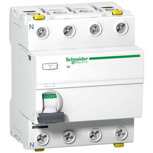 Prúdový chránic iID 4P 25A 300MA AC (Schneider)