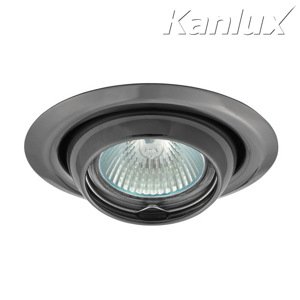Svietidlo GU5,3 50W, IP20, grafit, BOp-Z, O100, ARGUS CT-2117-GM (Kanlux)