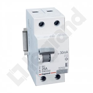 Prúdový chránič RX3 2P 25A 30MA A