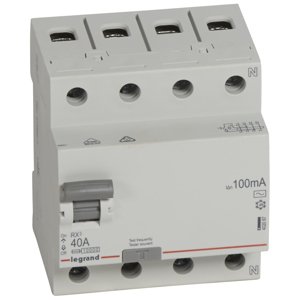 Prúdový chránič RX3 4P 40A 100MA AC