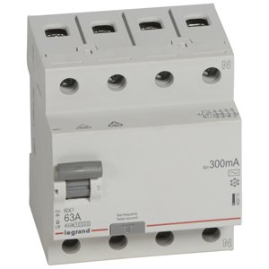 Prúdový chránič RX3 4P 63A 300MA AC