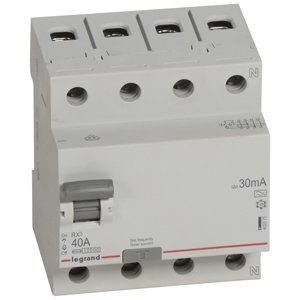 Prúdový chránič RX3 4P 40A 30MA A