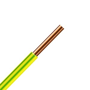 Kábel CY 4 = H07V-U zeleno/žltý