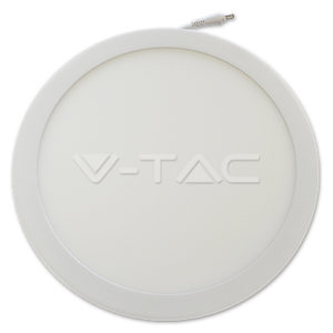 Svietidlo LED 28W, 6000K, 1960lm, IP20, 120°, Al-biela, KTS-LP, O260, VT-2800RD (V-TAC)