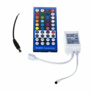 Ovládač pre LED pásiky 12/24V 96W pre RGBW s ovládačom (V-TAC)