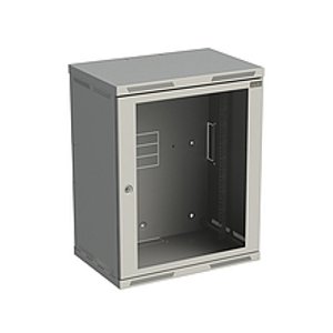 Rozvádzač 890x600x400mm dvere sklo SENSA 18U RAL7035 (SOLARIX)