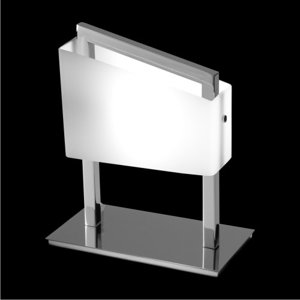 Svietidlo RONDA/9386-1T/1xG9/40W, chrómE, TABLE,mat.: chrómE (LUXERA)