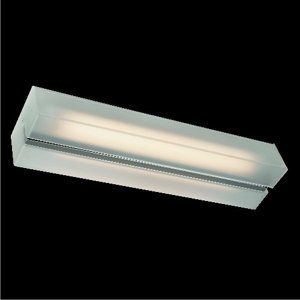 Svietidlo WINS/650/AP 2xT5/24W,mat.: TRANSPARENT/chrómE (LUXERA)