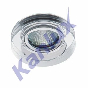 Svietidlo GU5,3 50W, IP20, strieb., BOp-Z, O90x36, MORTA B CT-DSO50-SR (Kanlux)