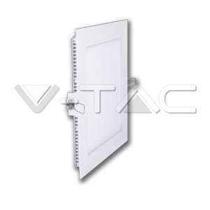 Mini LED panel štvorcový Premium zapustený 12W, 3000K, 1000lm, VT-1207 (V-TAC)
