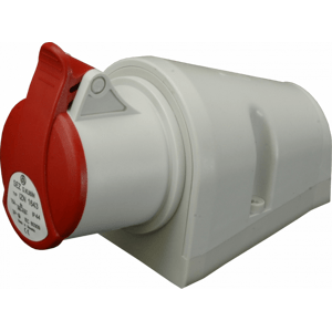Zásuvka nástenná 16A/400V/4P IP44 - IZN 1643 (SEZ DK)
