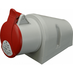 Zásuvka nástenná 32A/400V/5P (PS) IP44 - IZB 3253 (SEZ DK)