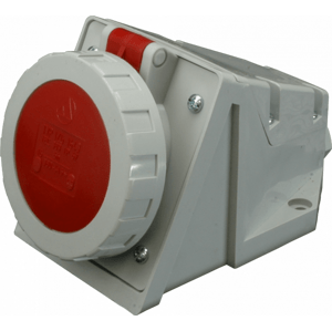 Zásuvka nástenná 16A/400V/4P IP67 - IZG 1643 (SEZ DK)
