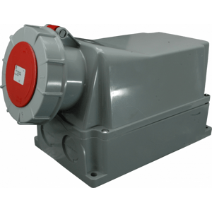 Zásuvka nástenná 125A/400V/4P pilot.kont. IP67 - IZGN 12543-p/1445-6/ (SEZ DK)
