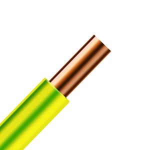 Kábel CY 25 RM = H07V-R zeleno/žltý