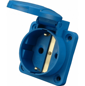 Zásuvka vstavaná 16A/250V/3P SCHUKO IP54 - VZ 16S (SEZ DK)