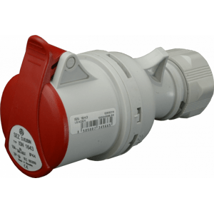 Zásuvka spojovacia 32A/400V/5P IP44 - ISN 3253 (SEZ DK)