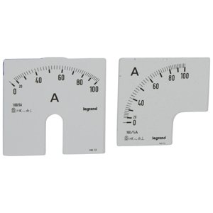 Stupnica pre ampérmeter 0-100A (Legrand)