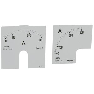 Stupnica pre ampérmeter 0-400A (Legrand)