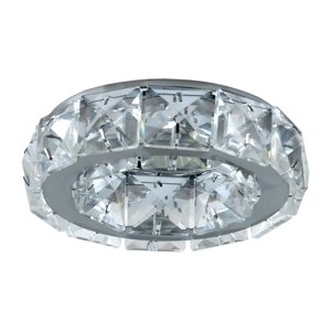 Svietidlo DOWNLIGHT GU10/50W,CHROME, CLEAR CRYSTAL (EMITHOR)