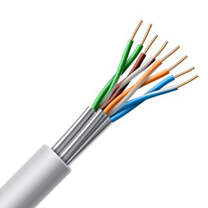Kábel STP Cat.6A PVC 500m/box SXKD-6A-STP-LSOH (FTP) (SOLARIX)
