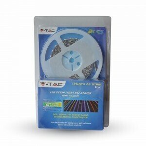 Sada LED pásika komplet 10W RGB 1400lm 60 LED/m IP65 VT-5050 (V-TAC)