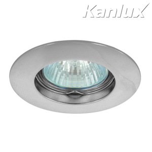 Svietidlo GU5,3 50W, IP20, chróm, BOp-Z, O85x5, LUTO CTX-DS02B-C (Kanlux)
