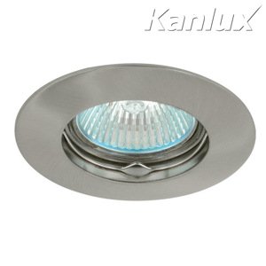 Svietidlo GU5,3 50W, IP20, chróm mat., BOp-Z, O85x5, LUTO CTX-DS02B-C/M (Kanlux)