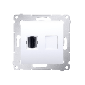 Zásuvka 1xHDMI biela SIMON54Pre (simon)