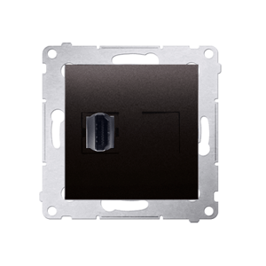Zásuvka 1xHDMI antracit metal. SIMON54Pre (simon)