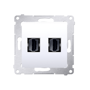 Zásuvka 2xHDMI biela SIMON54Pre (simon)