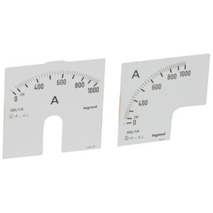 Stupnica pre ampérmeter 0-1250A (Legrand)