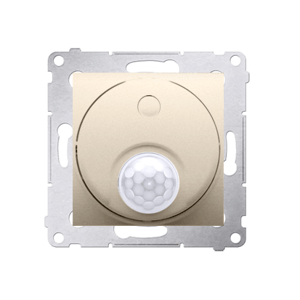 Senzor pohybu 500W (SS) zlatá mat.metal. SIMON54Pre (simon)
