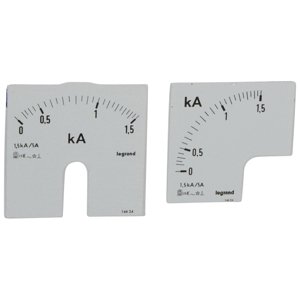Stupnica pre ampérmeter 0-1500A (Legrand)