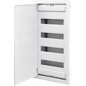 Rozvádzač zapustený bytový 56M IP40 kov.dvierka biela 673x306x87mm ECG56 (ETI)