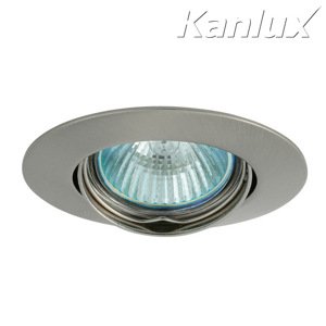 Svietidlo GU5,3 50W, IP20, chróm mat., BOp-Z, O88x5, LUTO CTX-DT02B-C/M (Kanlux)