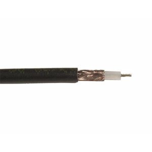 Kábel koaxiál RG 58 čierny 50 ohm (SOMOGYI)