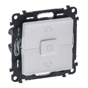 Ovládač žalúzií/roliet spínačový 10A/250V mech.blok. (PS) biela Valena Life (Legrand)