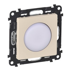 Svietidlo núdzové LED 250V odnímateľné 1hod. béžová Valena Life (Legrand)