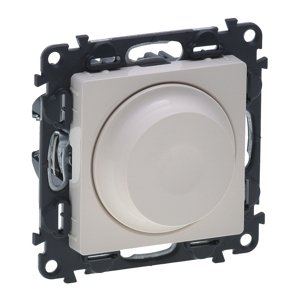 Stmievač otočný RLC+LED 300W/VA bez nul. (SS) béžová Valena Life (Legrand)
