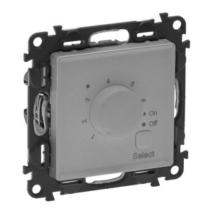 Termostat podlahový 16A/230V (SS) hliník Valena Life (Legrand)