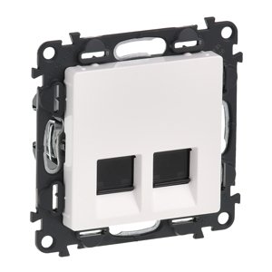 Zásuvka dátová 2xRJ45 Cat.6 STP biela Valena Life (Legrand)