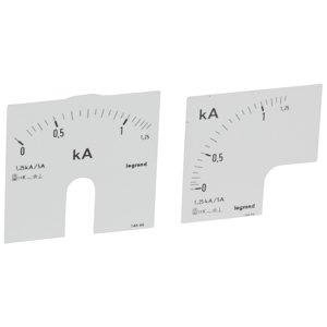 Stupnica pre ampérmeter 0-1250A (Legrand)